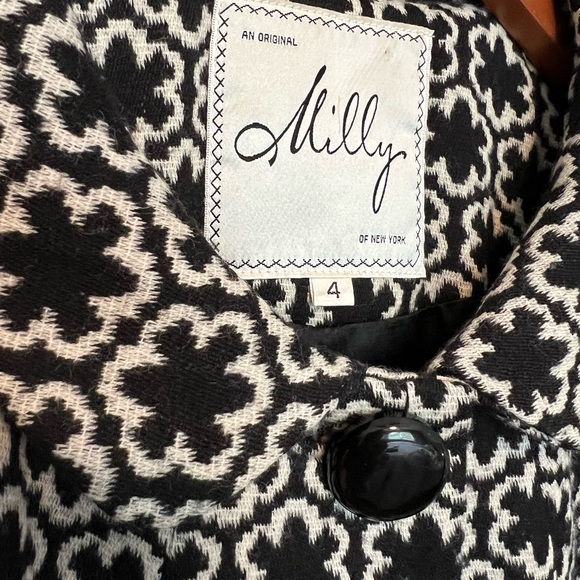 Milly Wool Blend Coat - Picture 15 of 16